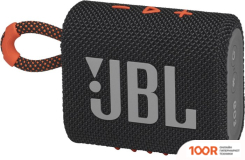 Беспроводная колонка JBL GO 3 (ЧЕРНЫЙ/ОРАНЖЕВЫЙ) (11440)