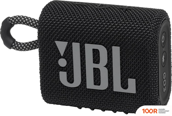 Беспроводная колонка JBL GO 3 (ЧЕРНЫЙ) (11439)