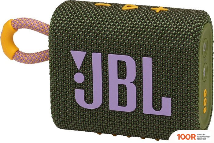 Беспроводная колонка JBL GO 3 (ЗЕЛЕНЫЙ) (11431)