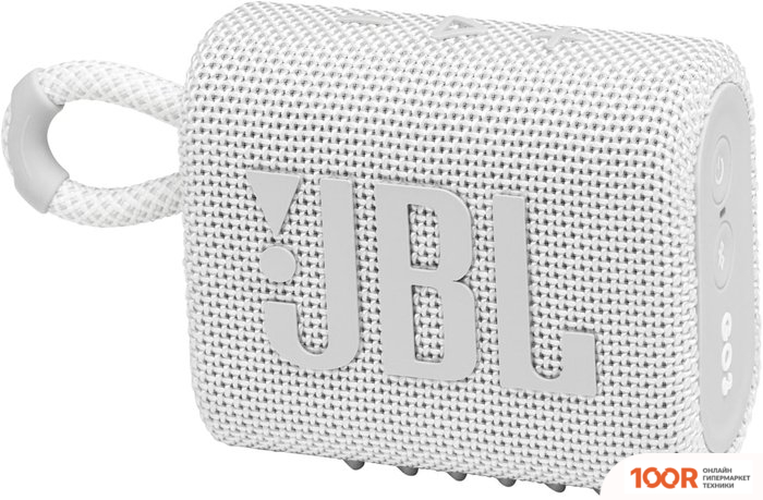 Беспроводная колонка JBL GO 3 (БЕЛЫЙ) (11428)