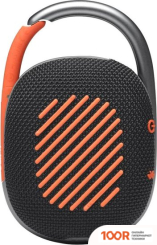 Беспроводная колонка JBL CLIP 4 (ЧЕРНЫЙ/ОРАНЖЕВЫЙ) (11393)