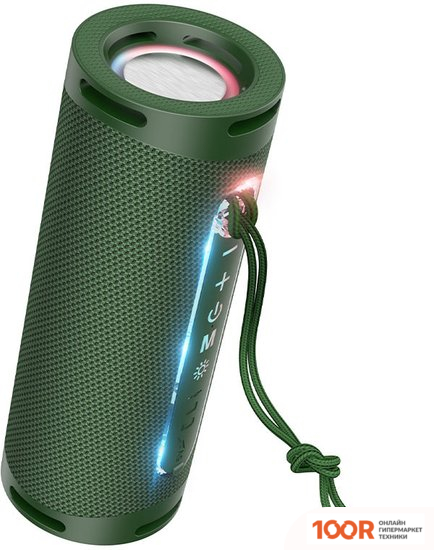 Беспроводная колонка Hoco HC9 DAZZLING PULSE (ТЕМНО-ЗЕЛЕНЫЙ) (11259)