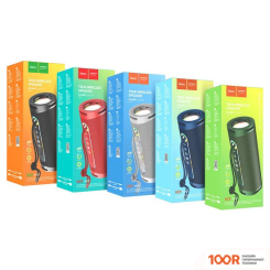 Беспроводная колонка Hoco HC9 DAZZLING PULSE (СЕРЫЙ) (11258)