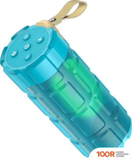 Беспроводная колонка Hoco HC7 PLEASANT (ГОЛУБОЙ) (11249)