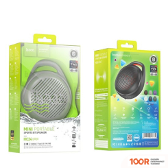 Беспроводная колонка Hoco HC24 (СЕРЫЙ) (11217)