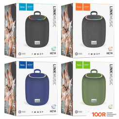 Беспроводная колонка Hoco HC14 LINK (ТЕМНО-СЕРЫЙ) (11185)