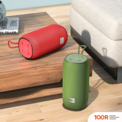 Беспроводная колонка Hoco HC10 SONAR (КРАСНЫЙ) (11163)