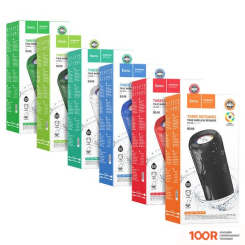 Беспроводная колонка Hoco BS48 ARTISTIC (СЕРЫЙ) (11111)