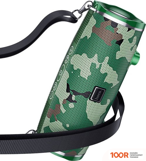 Беспроводная колонка Hoco BS40 DESIRE SONG (ЗЕЛЕНЫЙ КАМУФЛЯЖ) (11089)