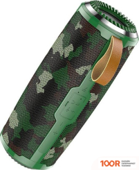 Беспроводная колонка Hoco BS38 COOL FREEDOM (ЗЕЛЕНЫЙ КАМУФЛЯЖ) (11081)