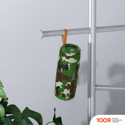 Беспроводная колонка Hoco BS38 COOL FREEDOM (ЗЕЛЕНЫЙ КАМУФЛЯЖ) (11081)
