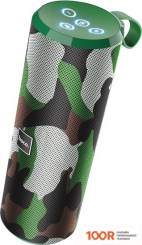 Беспроводная колонка Hoco BS33 VOICE (ЗЕЛЕНЫЙ КАМУФЛЯЖ) (11067)