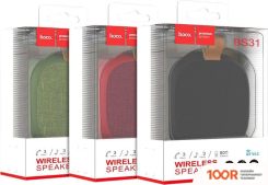 Беспроводная колонка Hoco BS31 BRIGHT SOUND (ЧЕРНЫЙ) (11066)