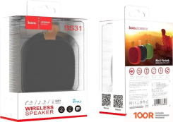 Беспроводная колонка Hoco BS31 BRIGHT SOUND (ЧЕРНЫЙ) (11066)