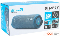 Беспроводная колонка Eltronic 30-04 SIMPLY (ТЕМНО-СИНИЙ) (10777)
