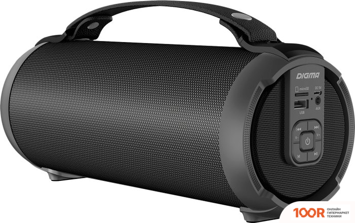 Беспроводная колонка Digma D-PS1520 (ЧЕРНЫЙ) (10667)