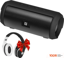 Беспроводная колонка Defender ENJOY S500 (ЧЕРНЫЙ) + НАУШНИКИ DEFENDER FREEMOTION B525 (ЧЕРНЫЙ) (10553)