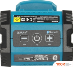 Беспроводная колонка Dedra SAS+ALL DED7004 (БЕЗ АККУМУЛЯТОРА) (10524)