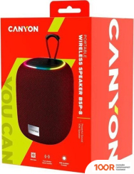 Беспроводная колонка Canyon BSP-8 (БОРДОВЫЙ) (10505)