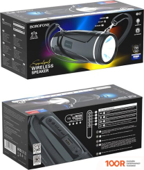Беспроводная колонка Borofone BR7 (ЧЕРНЫЙ) (10413)