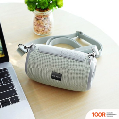 Беспроводная колонка Borofone BR4 (СЕРЫЙ) (10395)