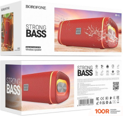 Беспроводная колонка Borofone BR32 (КРАСНЫЙ) (10359)