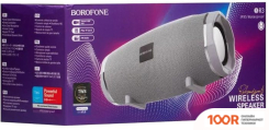 Беспроводная колонка Borofone BR3 (СЕРЫЙ) (10349)