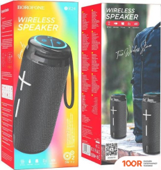 Беспроводная колонка Borofone BR24 (ЧЕРНЫЙ) (10323)