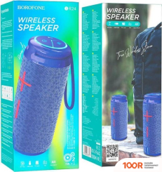Беспроводная колонка Borofone BR24 (СИНИЙ) (10321)