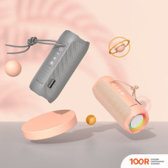 Беспроводная колонка Borofone BR21 (РОЗОВЫЙ) (10306)