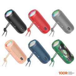 Беспроводная колонка Borofone BR21 (РОЗОВЫЙ) (10306)