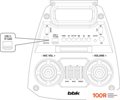 Беспроводная колонка BBK BTA602 (10150)