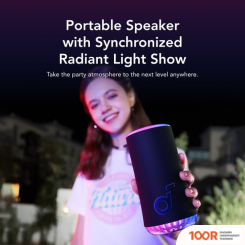 Беспроводная колонка Anker SOUNDCORE GLOW (ЧЕРНЫЙ) (10019)