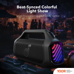 Беспроводная колонка Anker SOUNDCORE BOOM 2 PLUS (ЧЕРНЫЙ) (10013)