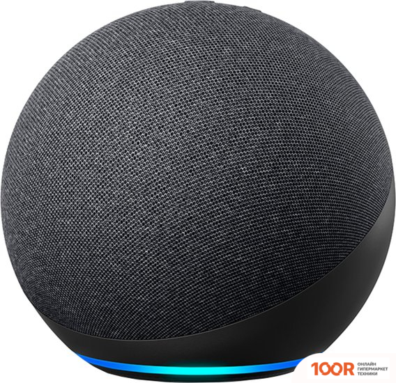 Беспроводная колонка Amazon ECHO DOT (ЧЕРНЫЙ, 4-ОЕ ПОКОЛЕНИЕ) (10003)