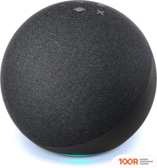 Беспроводная колонка Amazon ECHO DOT (ЧЕРНЫЙ, 4-ОЕ ПОКОЛЕНИЕ) (10003)
