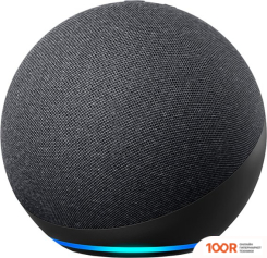 Беспроводная колонка Amazon ECHO DOT (ЧЕРНЫЙ, 4-ОЕ ПОКОЛЕНИЕ) (10003)
