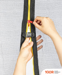 Батут Sundays FAVORITE 10FT (СИНИЙ, С СЕТКОЙ И ЛЕСТНИЦЕЙ) (9894)