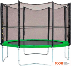 Батут Sundays ACROBAT-D312 (ЗЕЛЕНЫЙ, С СЕТКОЙ) (9879)