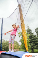 Батут Sundays ACROBAT-D252 (ЗЕЛЕНЫЙ, С СЕТКОЙ) (9878)