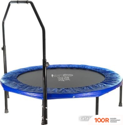 Батут Atlas Sport ДЛЯ ФИТНЕСА 122 СМ (СИНИЙ, С РУЧКОЙ) (9748)