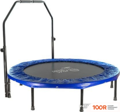 Батут Atlas Sport ДЛЯ ФИТНЕСА 122 СМ (СИНИЙ, С РУЧКОЙ) (9748)