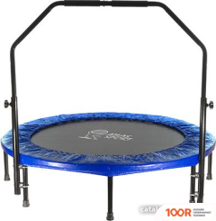 Батут Atlas Sport ДЛЯ ФИТНЕСА 122 СМ (СИНИЙ, С РУЧКОЙ) (9748)