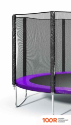 Батут Atlas Sport 465 СМ - 15FT BASIC (С ЛЕСТНИЦЕЙ, ВНЕШНЯЯ СЕТКА, СЛИВОВЫЙ) (9742)
