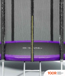 Батут Atlas Sport 435 СМ - 14FT BASIC (С ЛЕСТНИЦЕЙ, ВНЕШНЯЯ СЕТКА, СЛИВОВЫЙ) (9739)