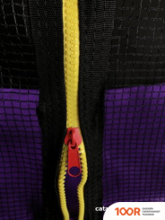 Батут Atlas Sport 374 СМ - 12FT BASIC (С ЛЕСТНИЦЕЙ, ВНЕШНЯЯ СЕТКА, СЛИВОВЫЙ) (9728)