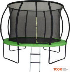 Батут Atlas Sport 312 СМ - 10FT MASTER (С ЛЕСТНИЦЕЙ, ЗЕЛЕНЫЙ) (9721)