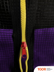 Батут Atlas Sport 312 СМ - 10FT INSIDE (С ЛЕСТНИЦЕЙ, ВНУТРЕННЯЯ СЕТКА, ФИОЛЕТОВЫЙ) (9720)