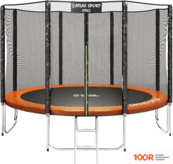 Батут Atlas Sport 312 СМ - 10FT 3PRO (4 НОГИ, ВНЕШНЯЯ СЕТКА, ОРАНЖЕВЫЙ) (9717)