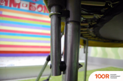 Батут Atlas Sport 252 СМ - 8FT MASTER (С ЛЕСТНИЦЕЙ, ЗЕЛЕНЫЙ) (9712)